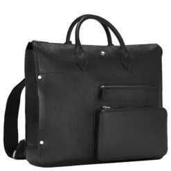 Montblanc Meisterstück Selection Soft 24/7 Bag - Aktentasche 42 Cm -Modetaschen Montblanc Meisterst ck Selection Soft 24 7 Bag Aktentasche Rucksack 42 cm black 129694 4