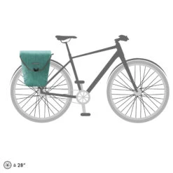 Ortlieb Velo Shopper 18.5 - Hinterradtasche 40 Cm -Modetaschen Ortlieb Velo Shopper Hinterradtasche 40 cm cascade F7529 7