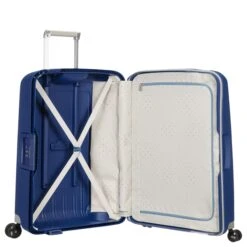 Samsonite S Cure Spinner - 4-Rollen-Trolley XL 81 Cm -Modetaschen Samsonite S Cure Spinner 4 Rollen Trolley XL 81 cm dark blue 59244 1247 5