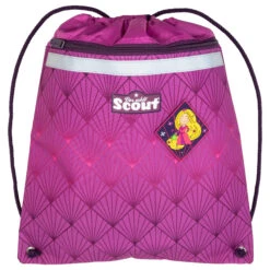 Scout Alpha Exklusiv Safety Light - Schulranzen Set 4tlg. -Modetaschen Scout Alpha Exklusiv Safety Light Schulranzen Set 4tlg Diamond Princess 74420084700 10