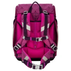 Scout Alpha Exklusiv Safety Light - Schulranzen Set 4tlg. -Modetaschen Scout Alpha Exklusiv Safety Light Schulranzen Set 4tlg Diamond Princess 74420084700 4