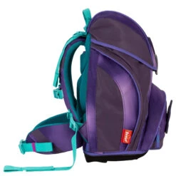 Scout Alpha Exklusiv Superflash - Schulranzen 4tlg. -Modetaschen Scout Alpha Exklusiv Superflash Schulranzen 4tlg Purple Magic 74420361400 3