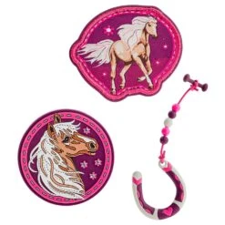 Scout Genius - Schulranzen Set 4tlg. -Modetaschen Scout Genius Schulranzen Set 4 tlg Pink Horse 76400639900 11