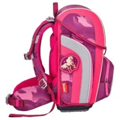 Scout Genius - Schulranzen Set 4tlg. -Modetaschen Scout Genius Schulranzen Set 4 tlg Pink Horse 76400639900 3