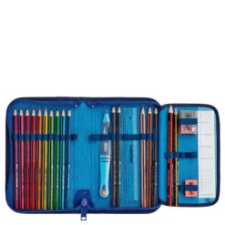 Scout Sunny II DIN - Schulranzen Set 4tlg. -Modetaschen Scout Sunny II DIN Schulranzen Set 4tlg Blue Police 73450721600 8