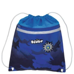 Scout Sunny II DIN - Schulranzen Set 4tlg. -Modetaschen Scout Sunny II DIN Schulranzen Set 4tlg Blue Police 73450721600 9