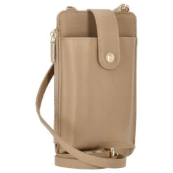 Seidenfelt Medja - Handytasche 18 Cm -Modetaschen Seidenfelt Medja Handytasche 18 cm cream gold 1021 412 331g 5