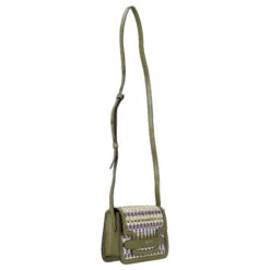 The Bridge Lucrezia Wow - Umhängetasche 21 Cm -Modetaschen The Bridge Lucrezia Wow Umh ngetasche 21 cm verde lilla black 0419207R RC 6