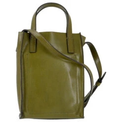 The Bridge Mirra - Henkel 21 Cm -Modetaschen The Bridge Mirra Shopper mit doppelter Funktion 21 cm verde fico 04340301 IH 4