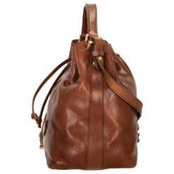 The Bridge Story Donna - Beuteltasche Leder 28 Cm -Modetaschen The Bridge Story Donna Beuteltasche Leder 28 cm brown 04094601 14 3