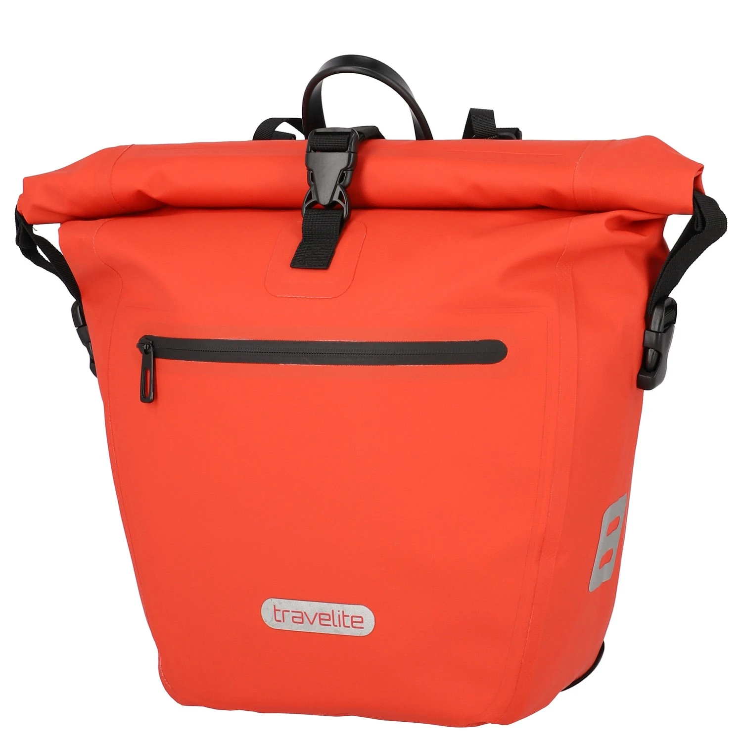 Travelite Basics Single 20 - Hinterradtasche 41 Cm 2 Travelite Basics Single 20 - Hinterradtasche 41 Cm – Bild 2