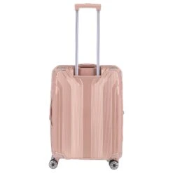 Travelite Elvaa - 4-Rollen-Trolley M 66 Cm Erw -Modetaschen Travelite Elvaa 4 Rollen Trolley M 66 cm erw rosegold 076348 14 4