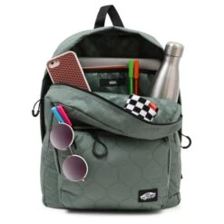 Vans Long Haul II - Rucksack 42 Cm -Modetaschen Vans Long Haul II Rucksack mit Laptopfach 42 cm duck green VN0A7YS2YQW1001 3