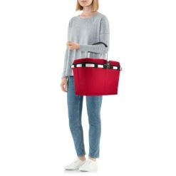 Reisenthel Thermo Carrybag ISO - Einkaufskorb Mit Kühlfunktion 29 Cm -Modetaschen reisenthel thermo carrybag ISO Einkaufskorb mit K hlfunktion 29 cm red BT3004 7