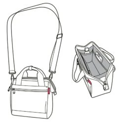 Reisenthel Allrounder Cross - Schultertasche 24 Cm -Modetaschen reisenthel reisenthel shopping allrounder Umh ngetasche 24 cm olive green MQ5043 3