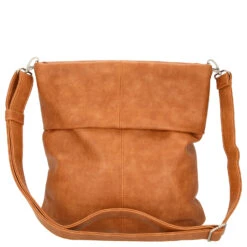 Zwei Mademoiselle M12 - Schultertasche 32 Cm -Modetaschen zwei Mademoiselle M12 Schultertasche 32 cm zimt M12ZIM 4